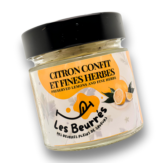 Beurre au citron confit et fines herbes